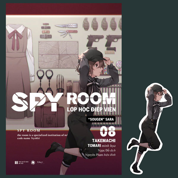 Bo
						
										
										SPY ROOM - Lop Hoc Diep Vien - Tap 8 - Sougen Sara - Tang Kem Bookmark