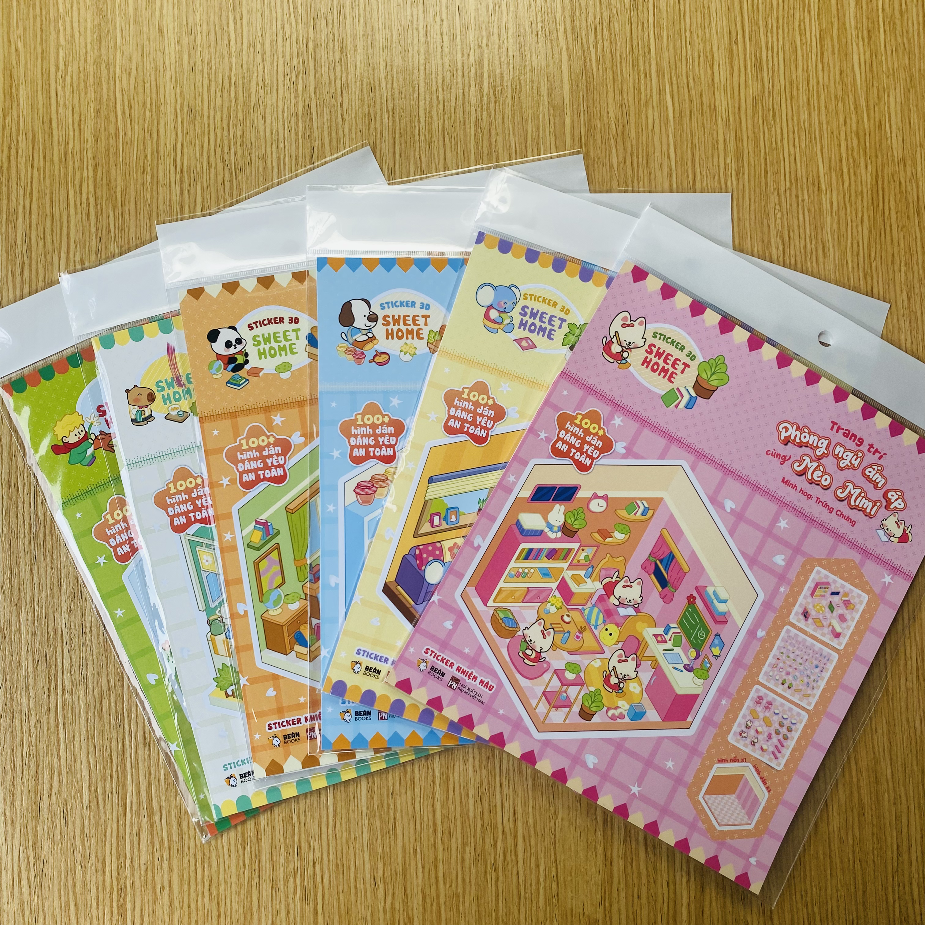 Bộ Sticker 3D Sweet Home - Trang Trí Nhà Hàng Nhộn Nhịp Cùng Capybara - Ảnh 7