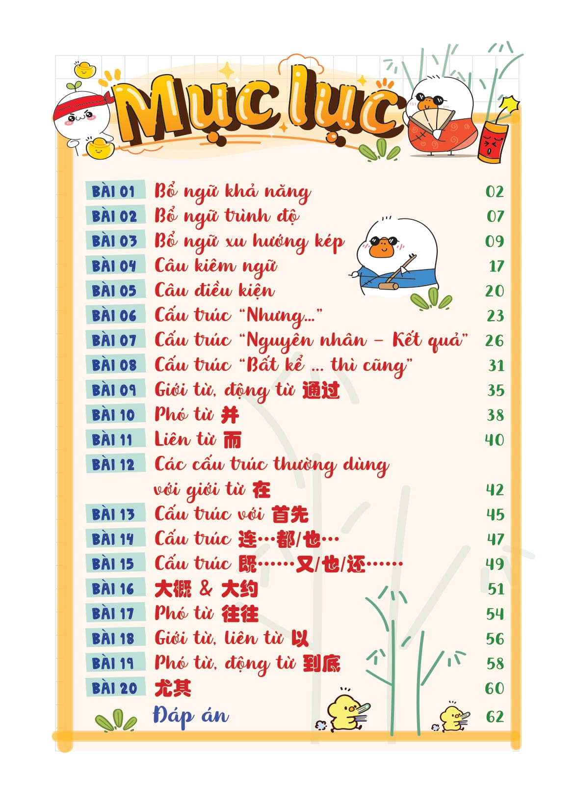 Bộ Takenote Ngữ Pháp Tiếng Trung HSK 4 - Ảnh 9