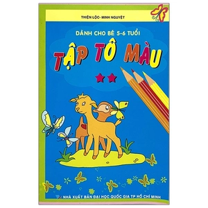 bộ tập tô màu 2 (5-6 tuổi) - tái bản 2020