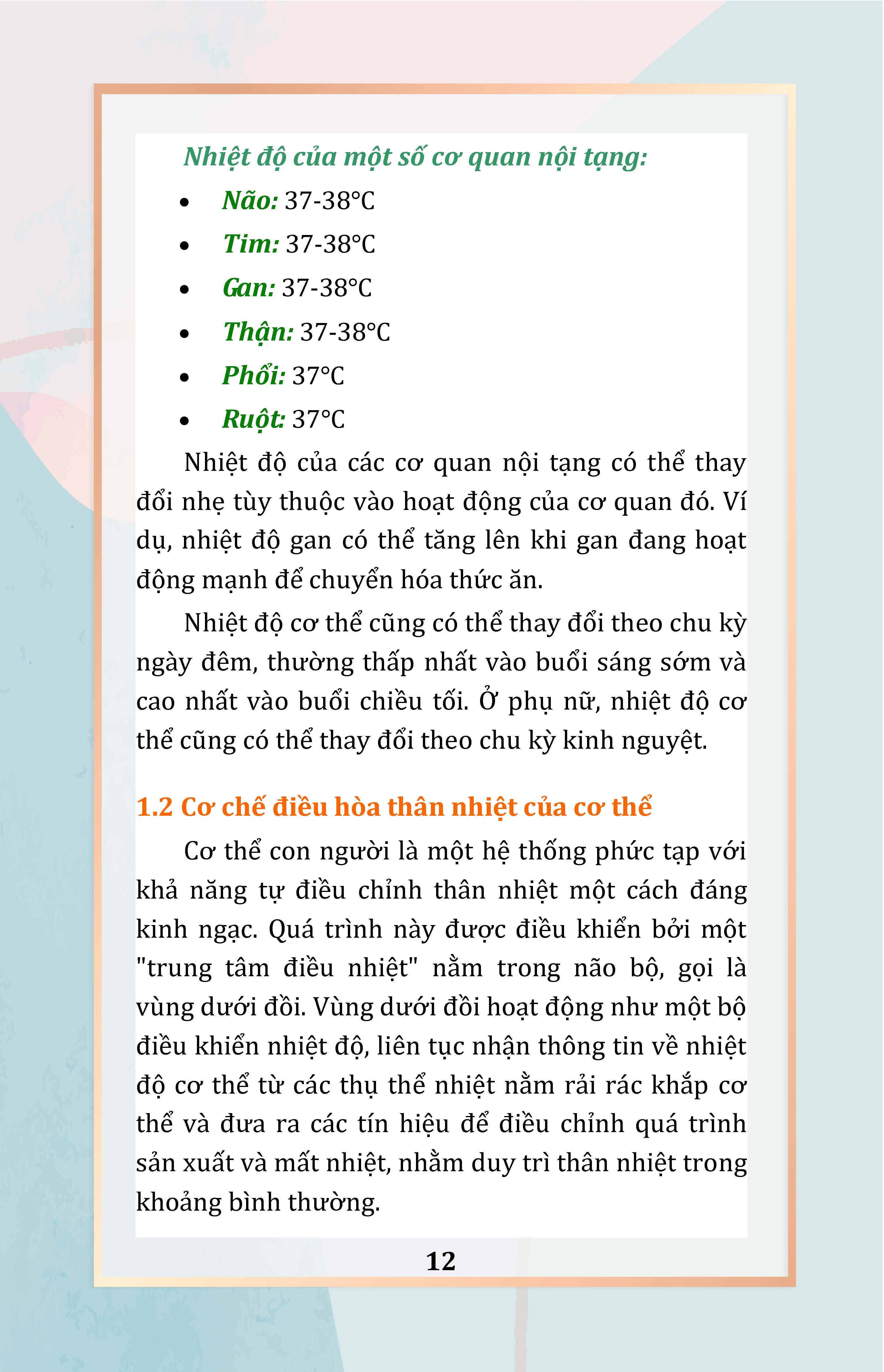 Bộ Thân Nhiệt - Năng Lượng Cốt Yếu Của Sự Sống - Ảnh 10