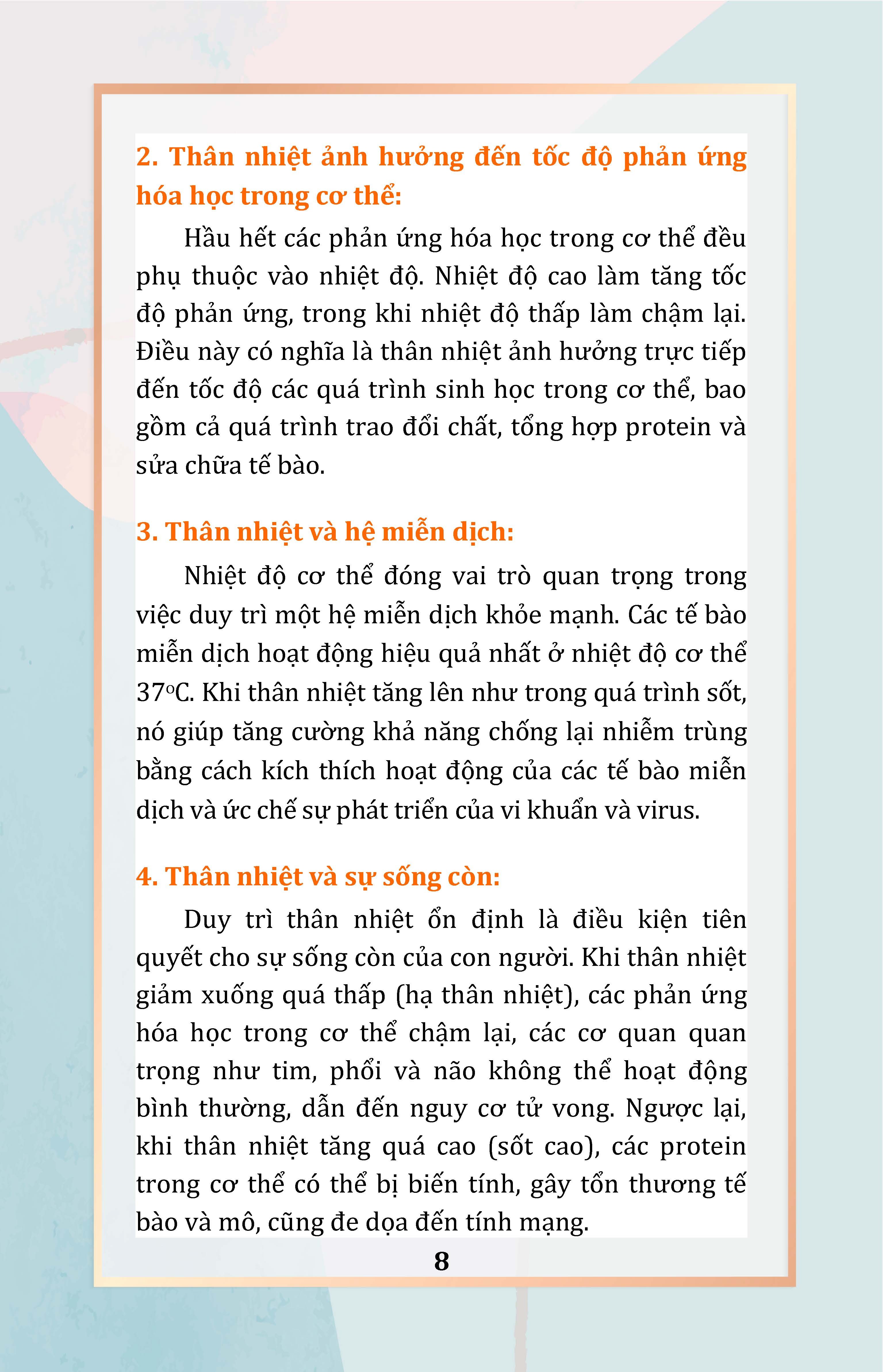 Bộ Thân Nhiệt - Năng Lượng Cốt Yếu Của Sự Sống - Ảnh 6