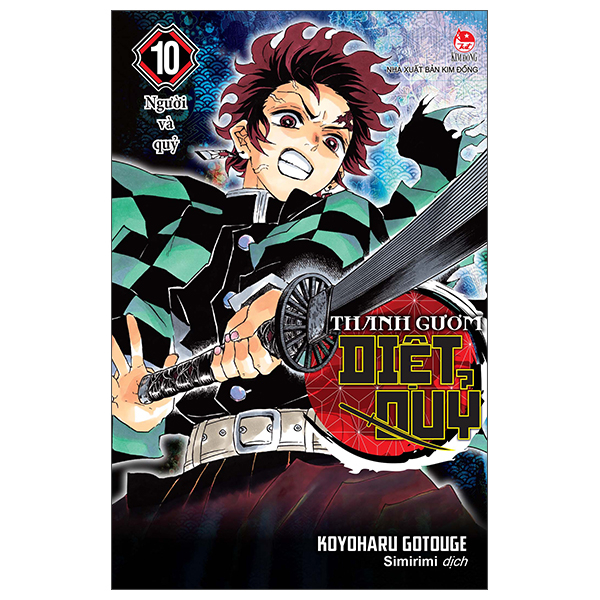 Bo
						
										
										Thanh Guom Diet Quy - Kimetsu No Yaiba - Tap 10 - Nguoi Va Quy (Tai Ban 2025)
