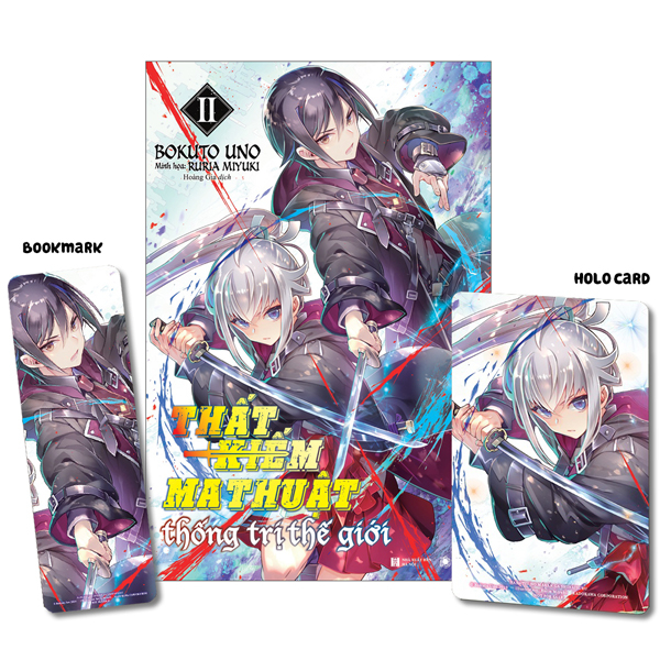 Bo
						
										
										That Kiem Ma Thuat - Tap 2 - Tang Kem Bookmark + Holo Card