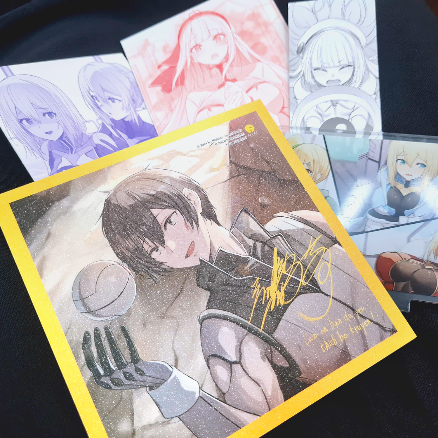 Bộ Thế Giới Otome Game Thật Khắc Nghiệt Với Nhân Vật Quần Chúng - Tập 13 - Bản Đặc Biệt - Tặng Kèm 1 Bookmark + 2 Posrcard + 1 Card Cán Màng Kim Tuyến Lụa Tơ Tằm + 1 Standee - Ảnh 7