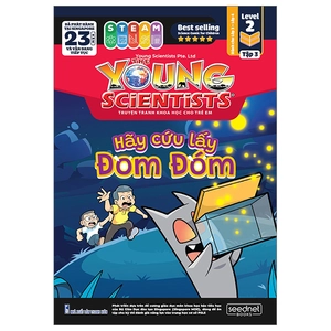 bộ the young scientist - truyện tranh khoa học cho trẻ em - level 2 - tập 3: hãy cứu lấy đom đóm