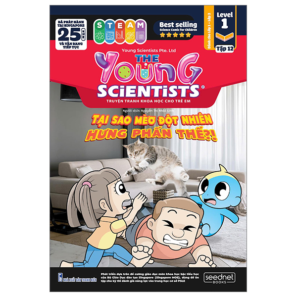 Bo
						
										
										The Young Scientists - Truyen Tranh Khoa Hoc Cho Tre Em - Level 1 - Tap 12 - Tai Sao Meo Dot Nhien Hung Phan The?!