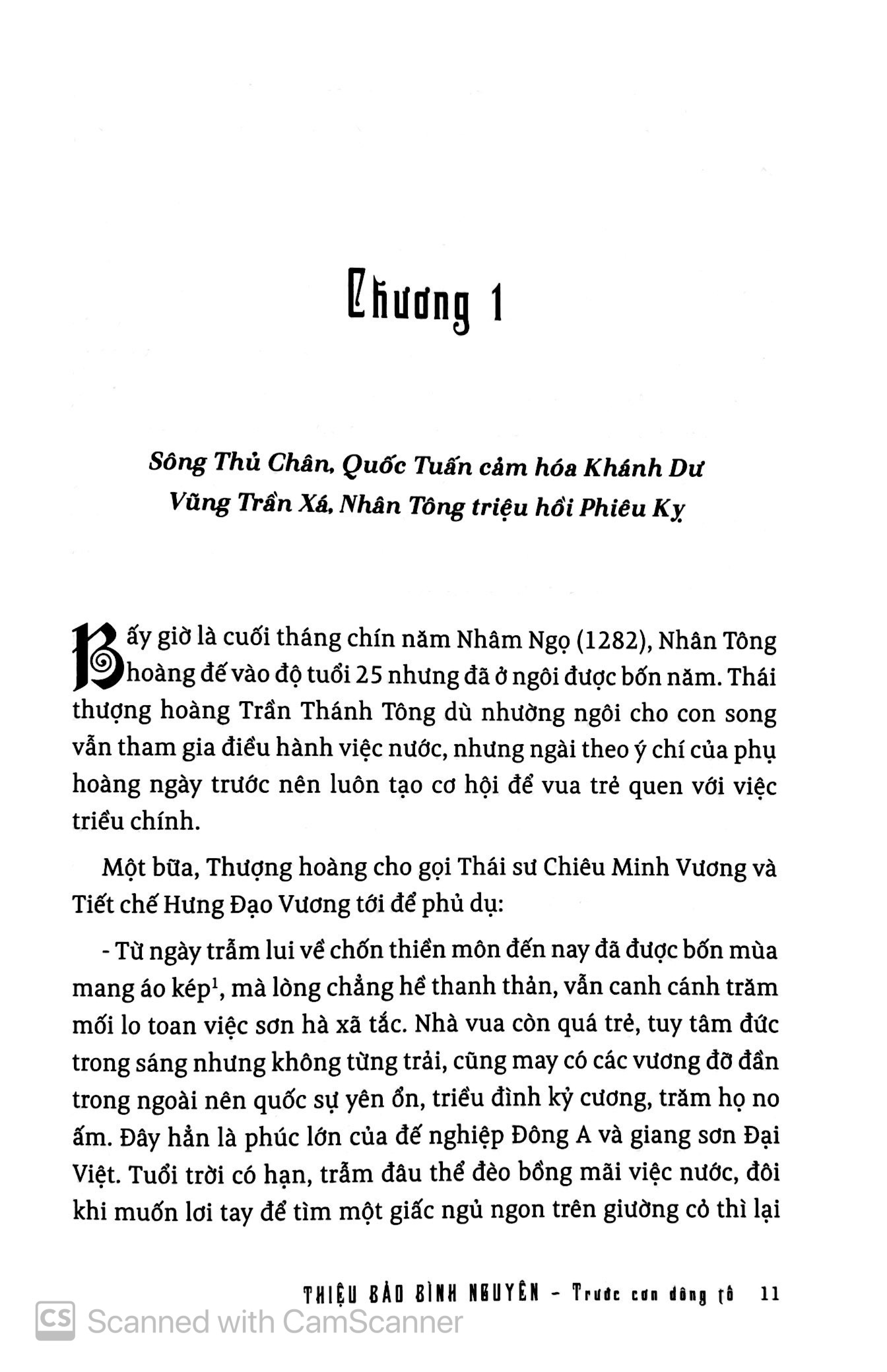 bộ thiệu bảo bình nguyên - tập 2 - trước cơn dông tố - Ảnh 10