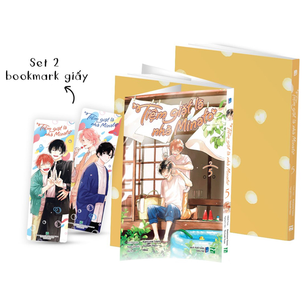 Bo
						
										
										Tiem Giat La Nha Minato - Tap 5 - Ban Dac Biet - Tang Kem Set 2 Bookmark Giay