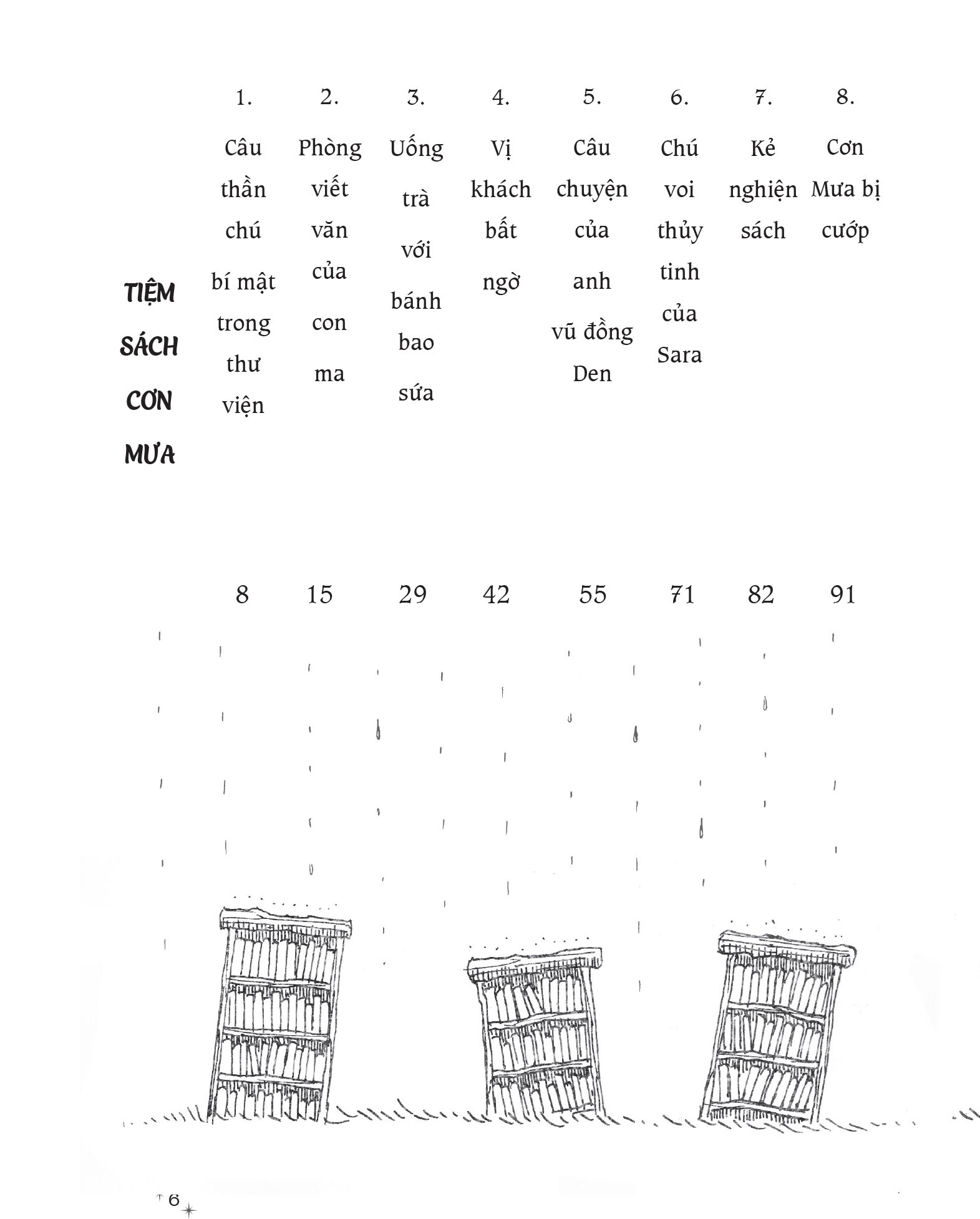 Bộ Tiệm Sách Cơn Mưa - Tập 2 - Ảnh 3