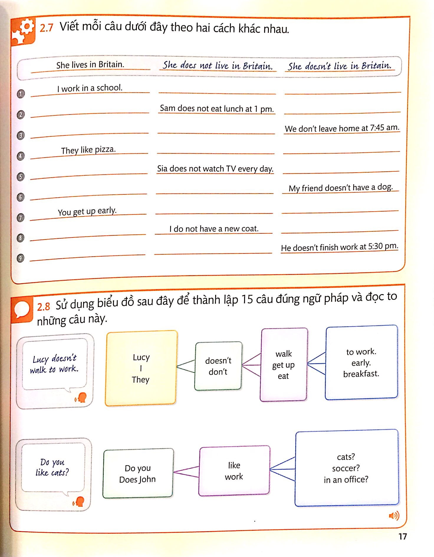 bộ tiếng anh cho mọi người - english for everyone - level 2 beginner - practice book (kèm cd) - Ảnh 7