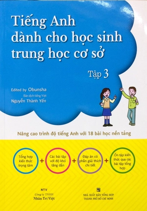 bộ tiếng anh dành cho học sinh trung học cơ sở - tập 3
