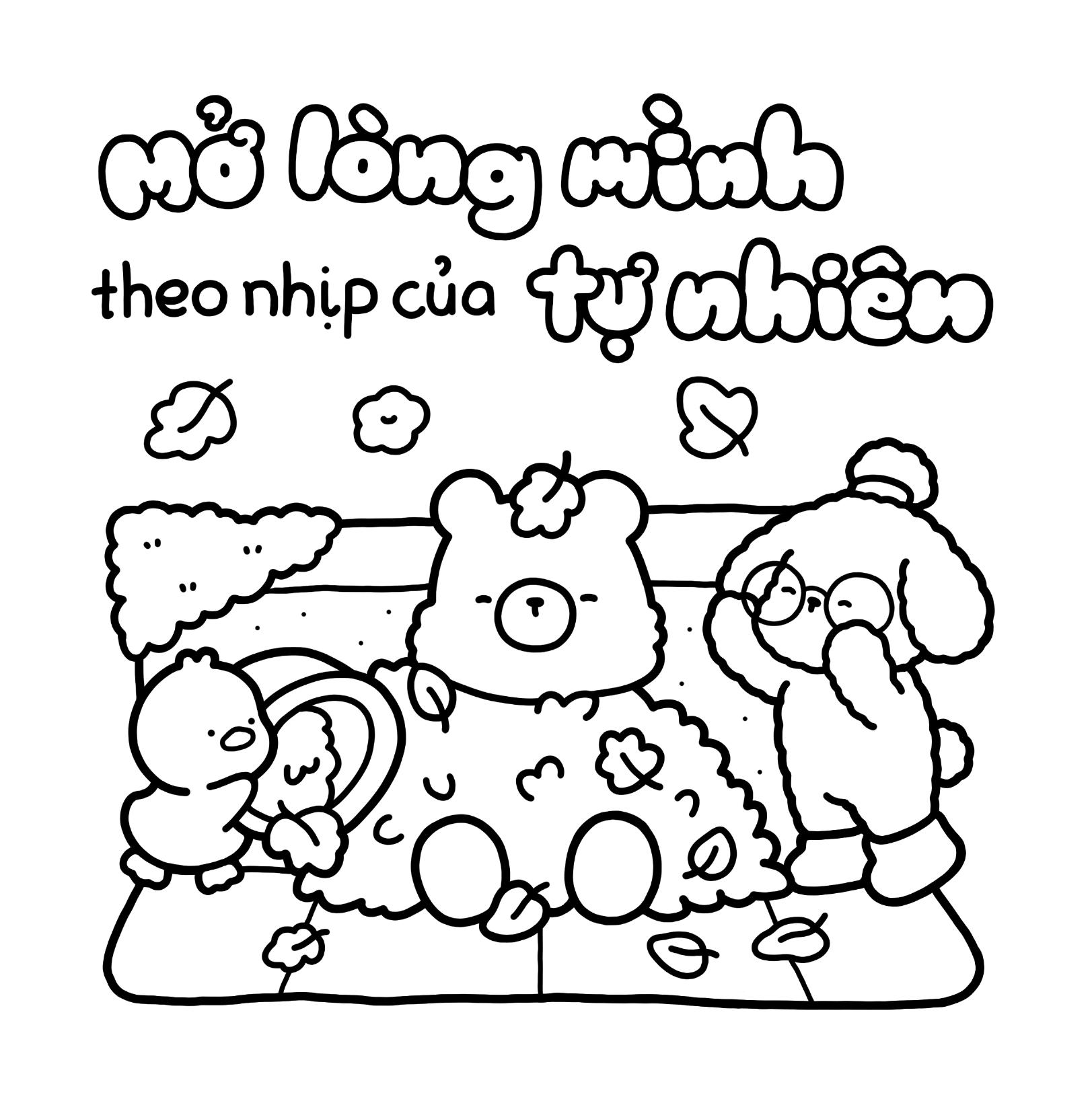 Bộ Tô Màu Coco Wyo - 45 Lời Yêu Thương Tặng Bạn - Ảnh 9