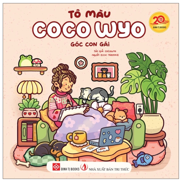 Bộ Tô Màu Coco Wyo - Góc Con Gái