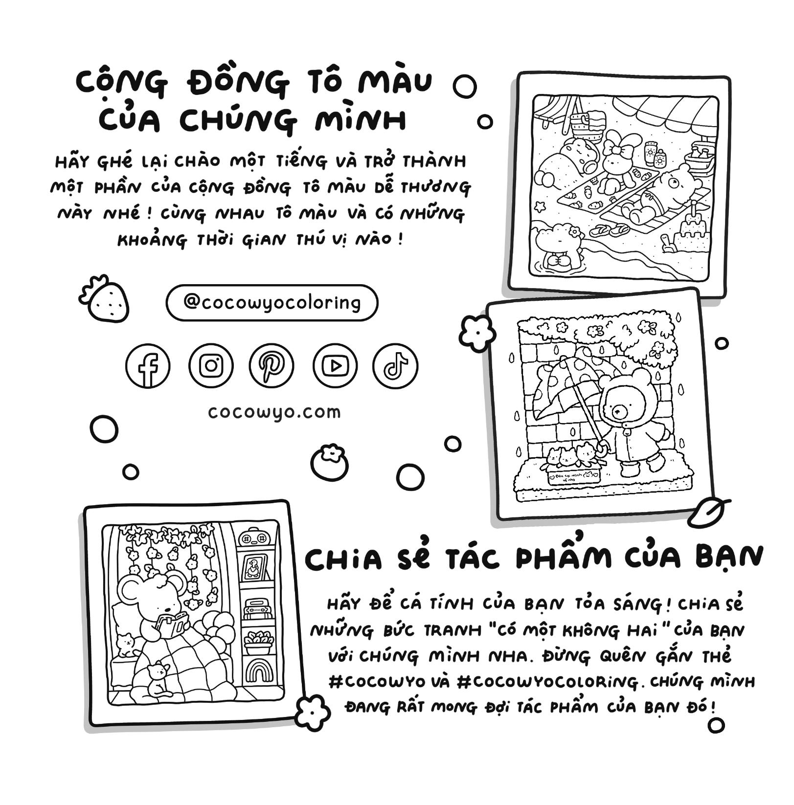 Bộ Tô Màu Coco Wyo - Trạm Bạn Bè - Ảnh 4