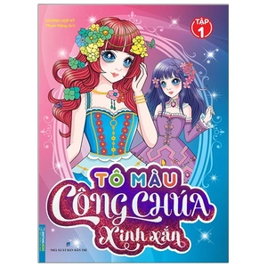bộ tô màu công chúa xinh xắn - tập 1