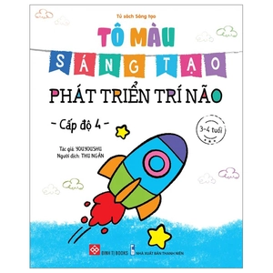 bộ tô màu sáng tạo - phát triển trí não - cấp độ 4