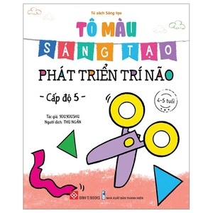 bộ tô màu sáng tạo - phát triển trí não - cấp độ 5