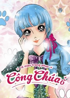 bộ tô màu trang phục công chúa (tập 6)