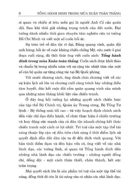 Bộ Tổng Hành Dinh Trong Mùa Xuân Toàn Thắng - Ảnh 4