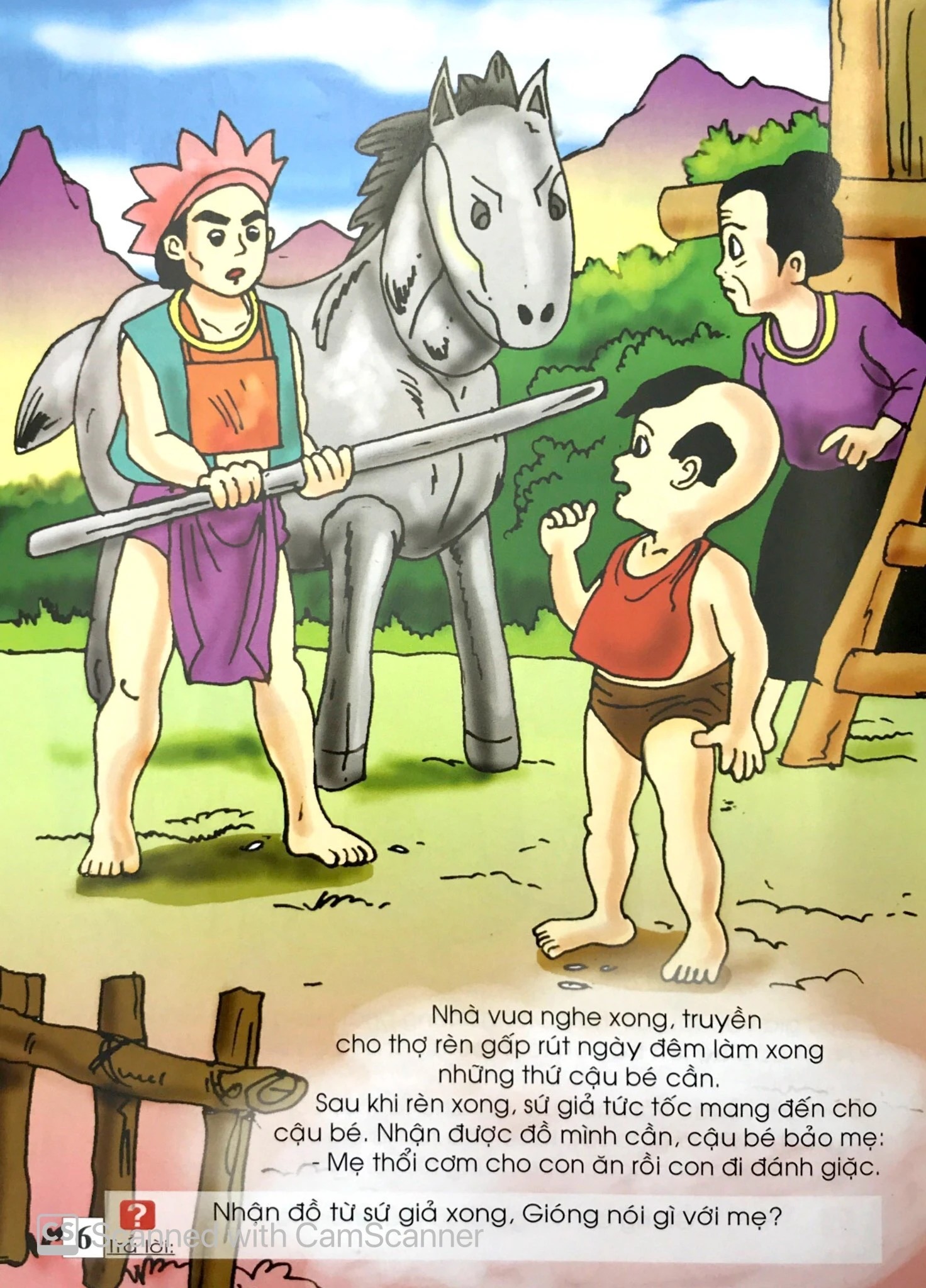 Bộ Truyện Cổ Tích Việt Nam Đặc Sắc - Thánh Gióng - Ảnh 7