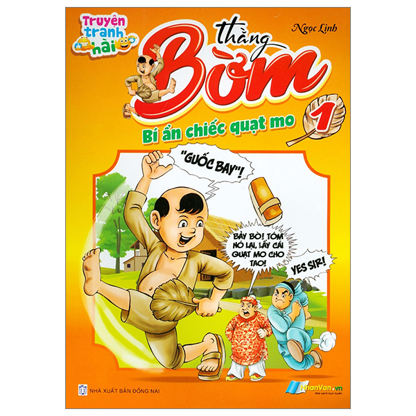Bo
						
										
										Truyen Tranh Hai - Thang Bom - Tap 1 - Bi An Chiec Quat Mo