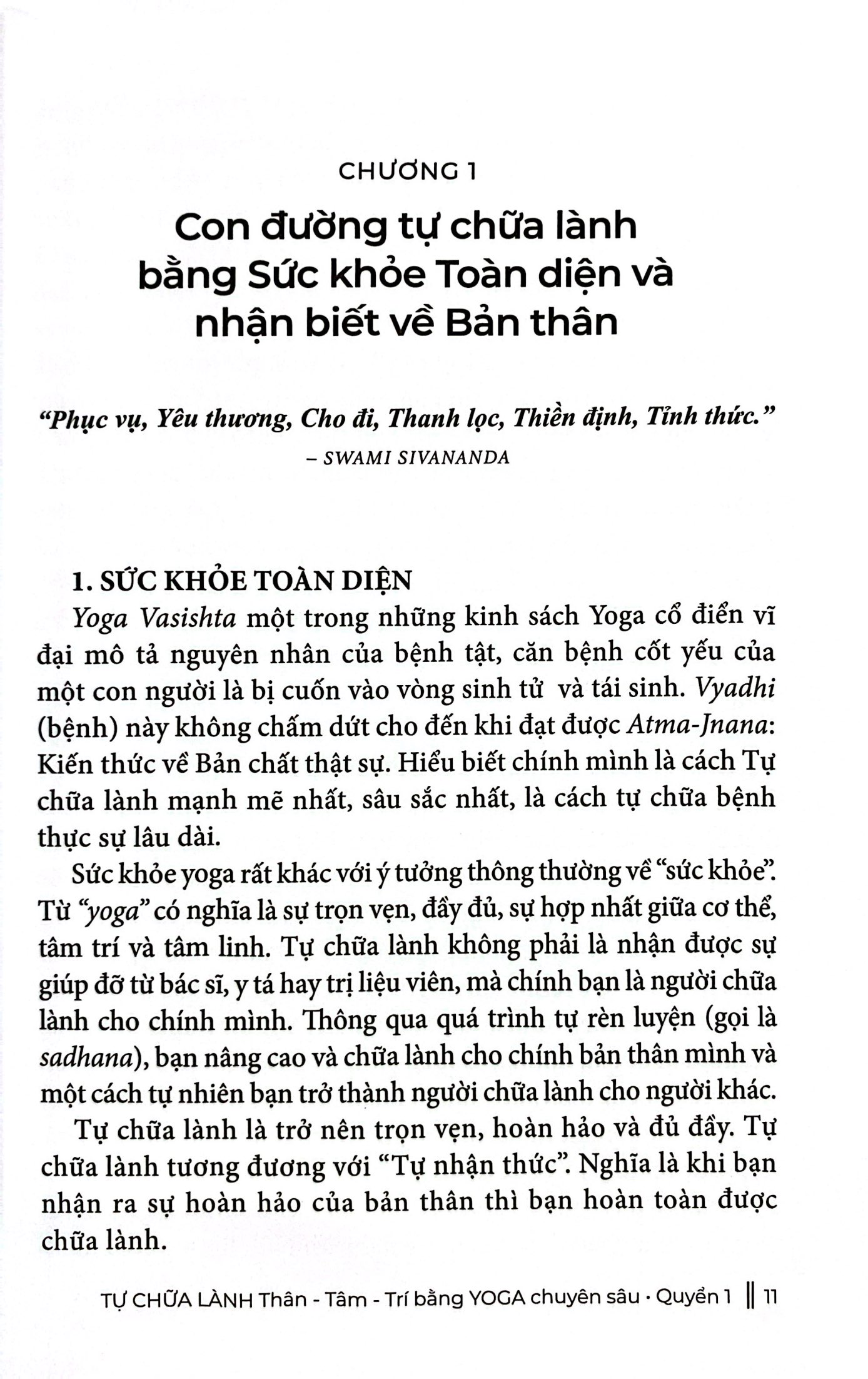 Bộ Tự Chữa Lành Thân - Tâm - Trí Bằng Yoga Chuyên Sâu - Quyển 1 - Ảnh 5
