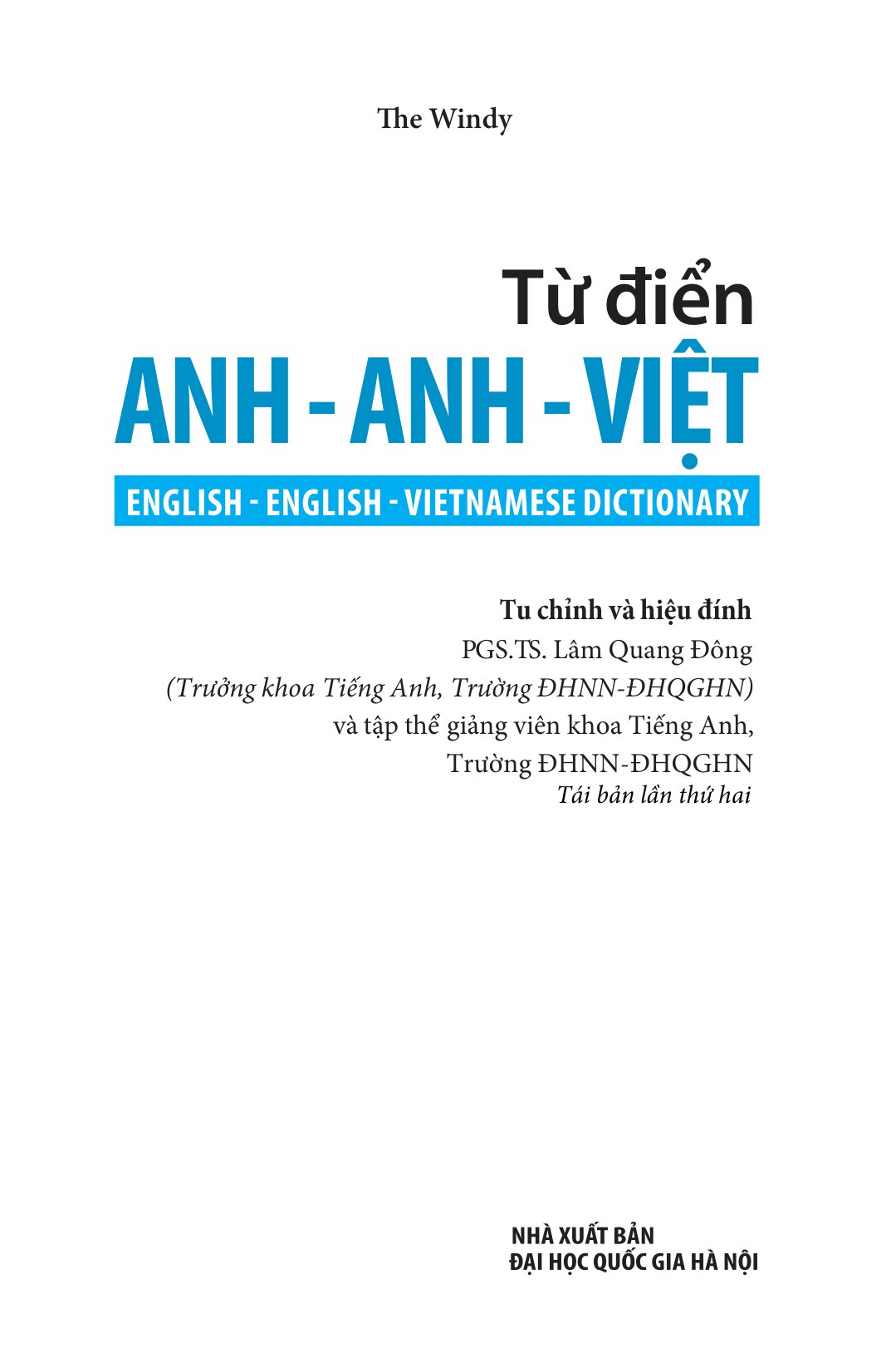 Bộ Từ Điển Anh-Anh-Việt - Bìa Cứng (Tái Bản 2026) - Ảnh 3