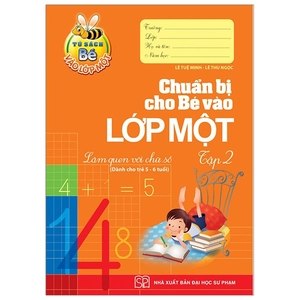 bộ tủ sách bé vào lớp 1 - chuẩn bị cho bé vào lớp 1 - tập 2