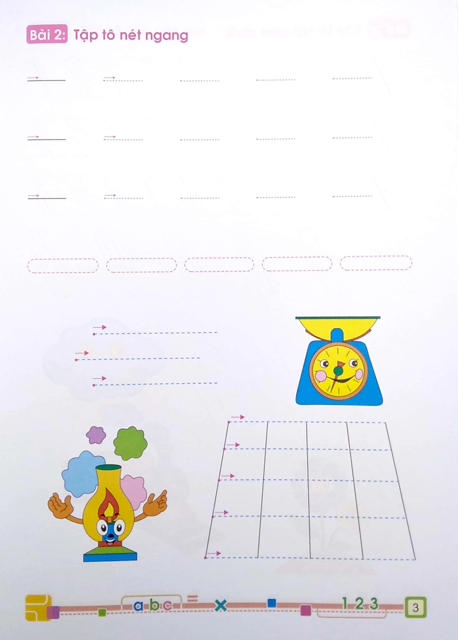 Bộ Tủ Sách Cho Bé Vào Lớp 1 - Bé Tập Tô Nét Cơ Bản - Dành Cho Bé 4-5 Tuổi (Tái Bản 2026) - Ảnh 3