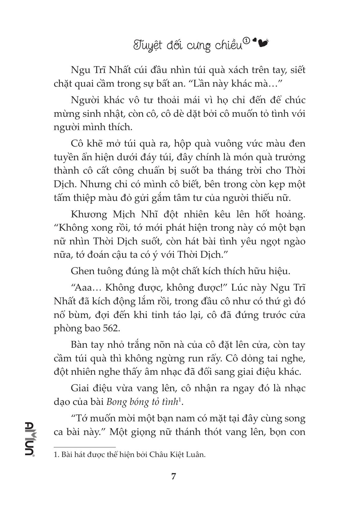 Bộ Tuyệt Đối Cưng Chiều - Tập 1 - Ảnh 5