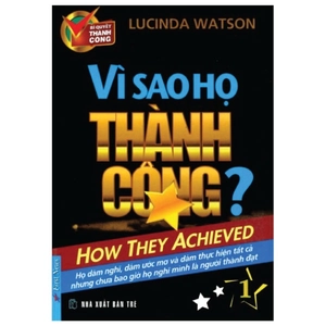 bộ vì sao họ thành công - tập 1