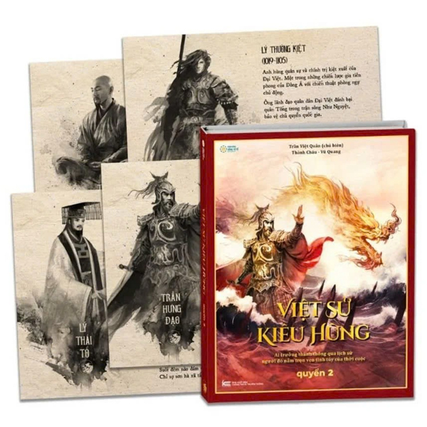 Bo
						
										
										Viet Su Kieu Hung - Quyen 2 - Bia Cung - Tang Kem Bo 4 Tranh Vi Nhan Viet Nam