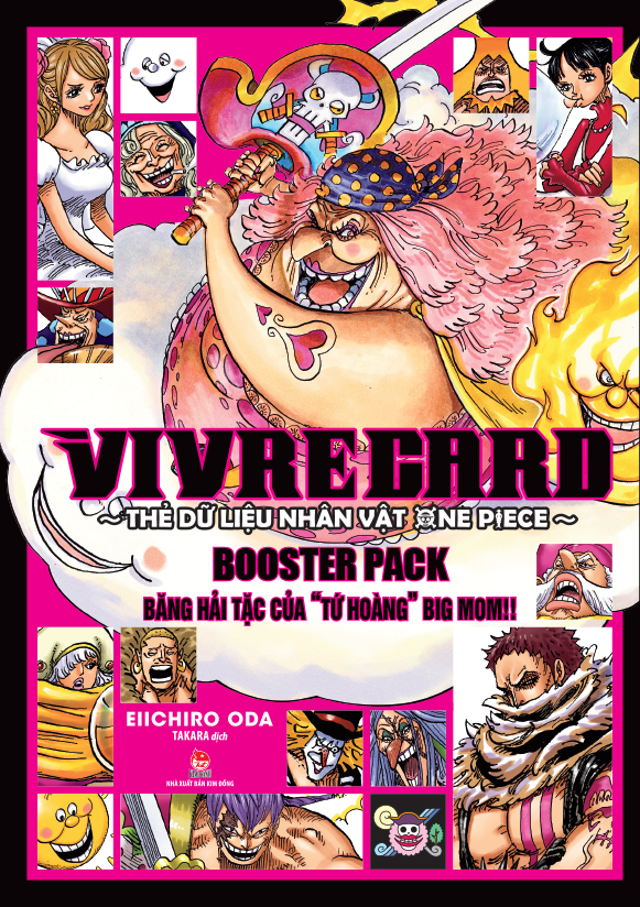 Bộ Vivre Card - Thẻ Dữ Liệu Nhân Vật One Piece Booster Pack - Băng Hải Tặc Của “Tứ Hoàng” Big Mom!! - Ảnh 2