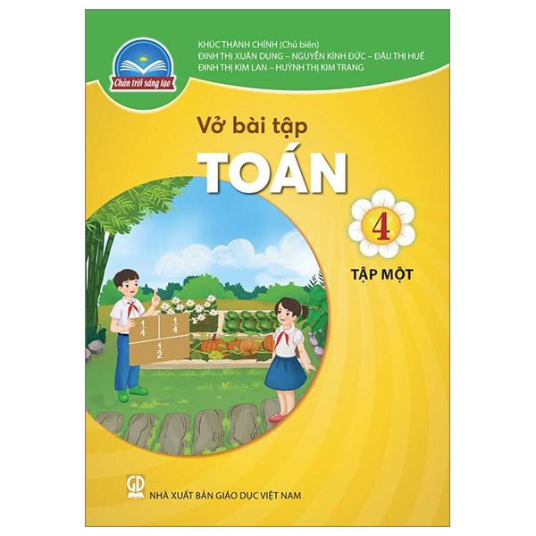 bộ vở bài tập toán 4 - tập 1 (chân trời) (chuẩn)