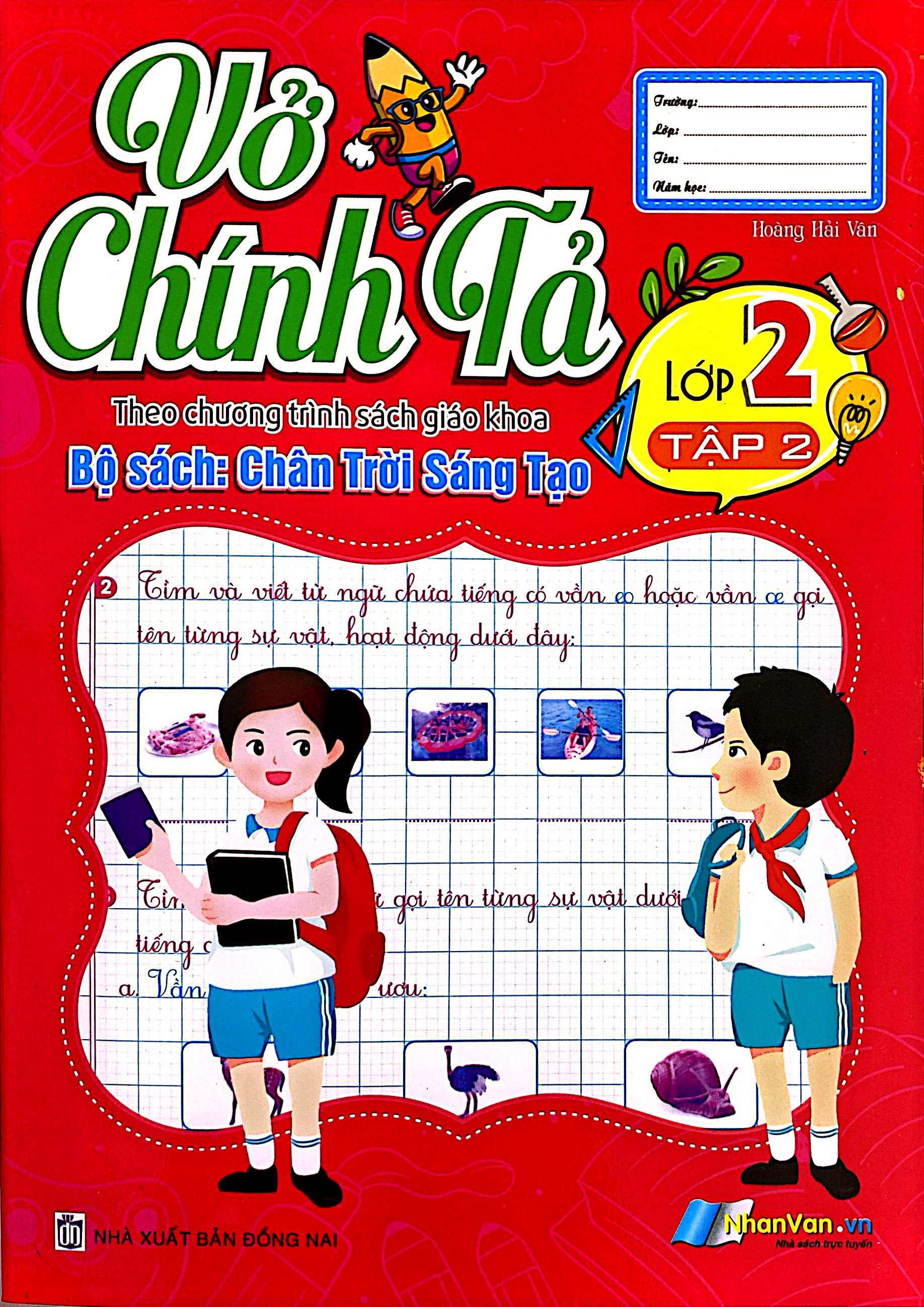 Bo
						
										
										Vo Chinh Ta Lop 2 - Tap 2 (Theo Sach Giao Khoa Chan Troi Sang Tao) - Ảnh 2