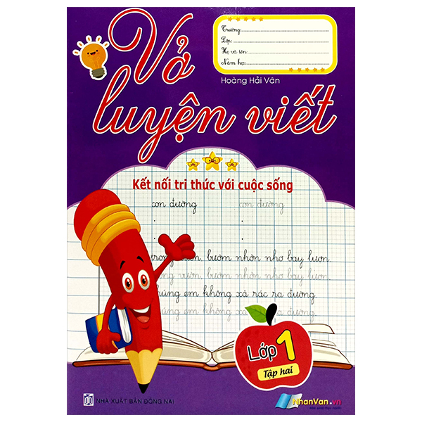 Bo
						
										
										Vo Luyen Viet Lop 1 - Tap 2 (Ket Noi Tri Thuc Voi Cuoc Song)