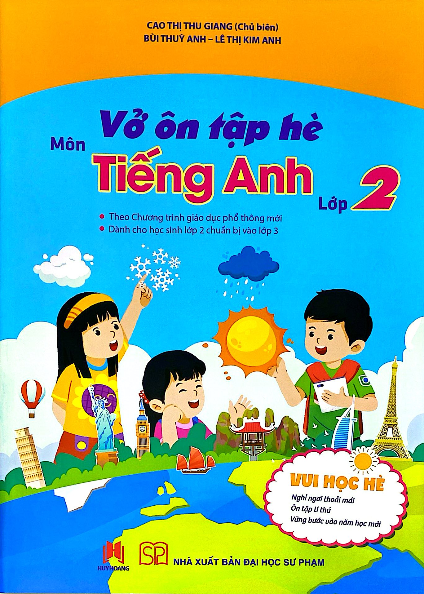 Bộ Vở Ôn Tập Hè Môn Tiếng Anh - Lớp 2 - Ảnh 2