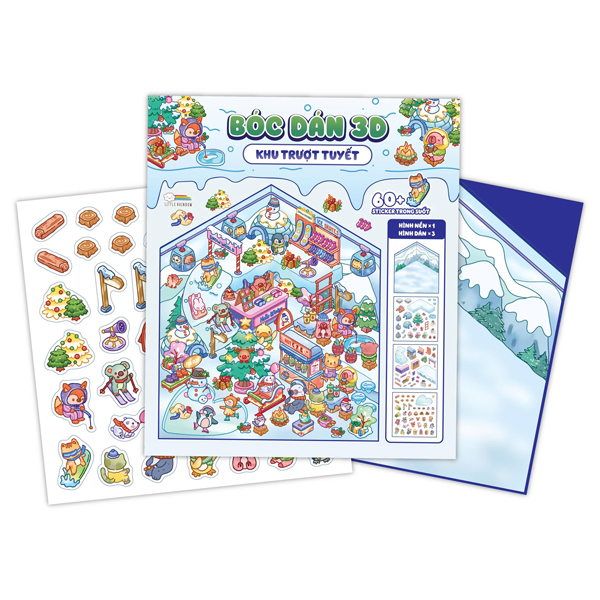 Bóc Dán 3D - Khu Trượt Tuyết