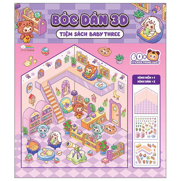 Boc Dan 3D - Tiem Sach Baby Three (Tai Ban 2025)