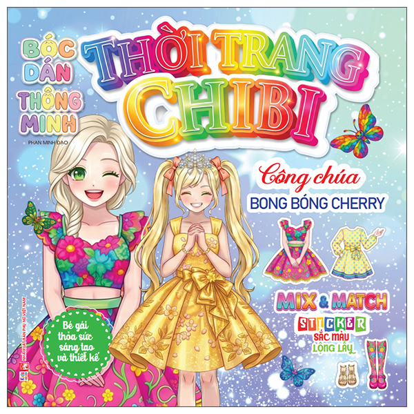 Bóc Dán Thông Minh - Thời Trang Chibi - Công Chúa Dâu Tây Ariel - Ảnh 4