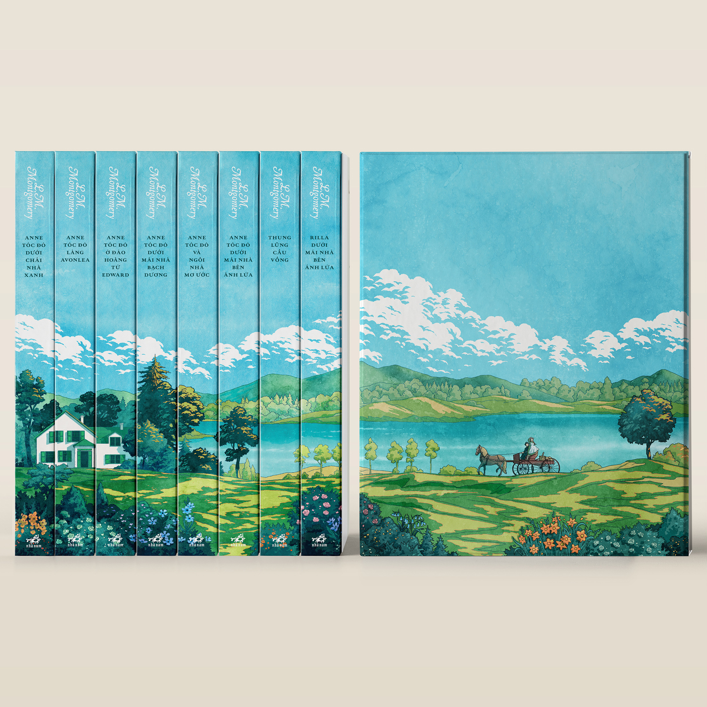 Boxset Anne Tóc Đỏ (Hộp 8 Tập) - Phiên Bản Độc Quyền 50 Năm Fahasa - Ảnh 2