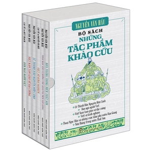 boxset bộ sách những tác phẩm khảo cứu (hộp 6 cuốn)