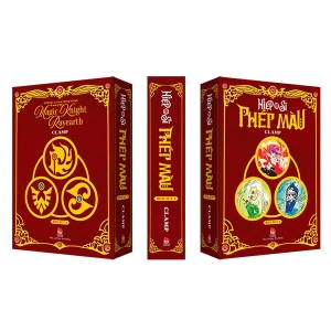 boxset hiệp sĩ phép màu - magic knight rayearth (bộ 3 cuốn)