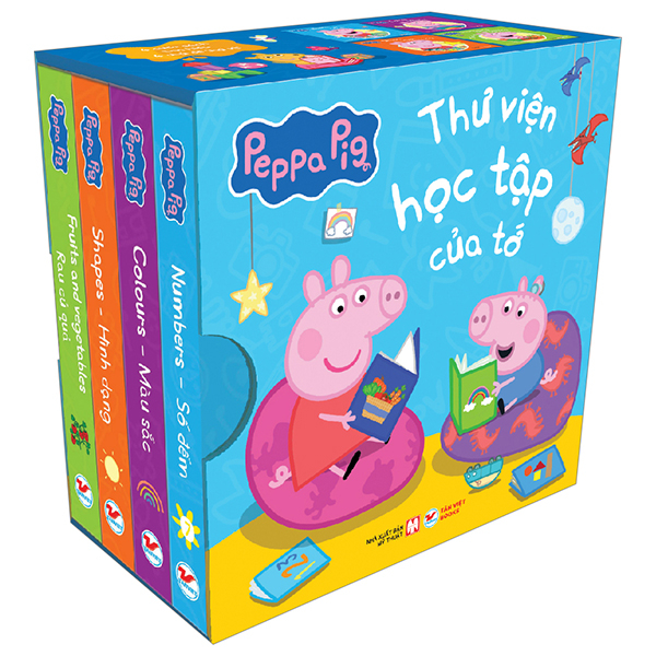 Boxset Peppa Pig - Thư Viện Đầu Tiên Của Tớ (Hộp 4 Cuốn) - Ảnh 14