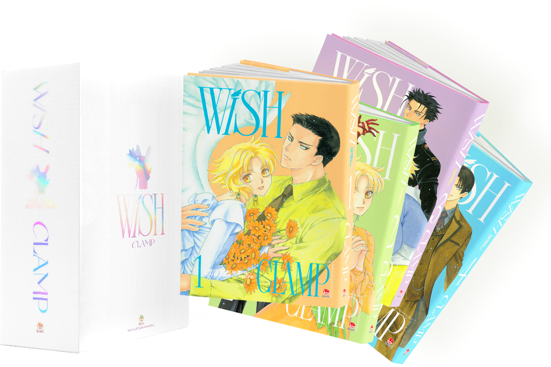 boxset wish - clamp (bộ 4 cuốn) - Ảnh 3