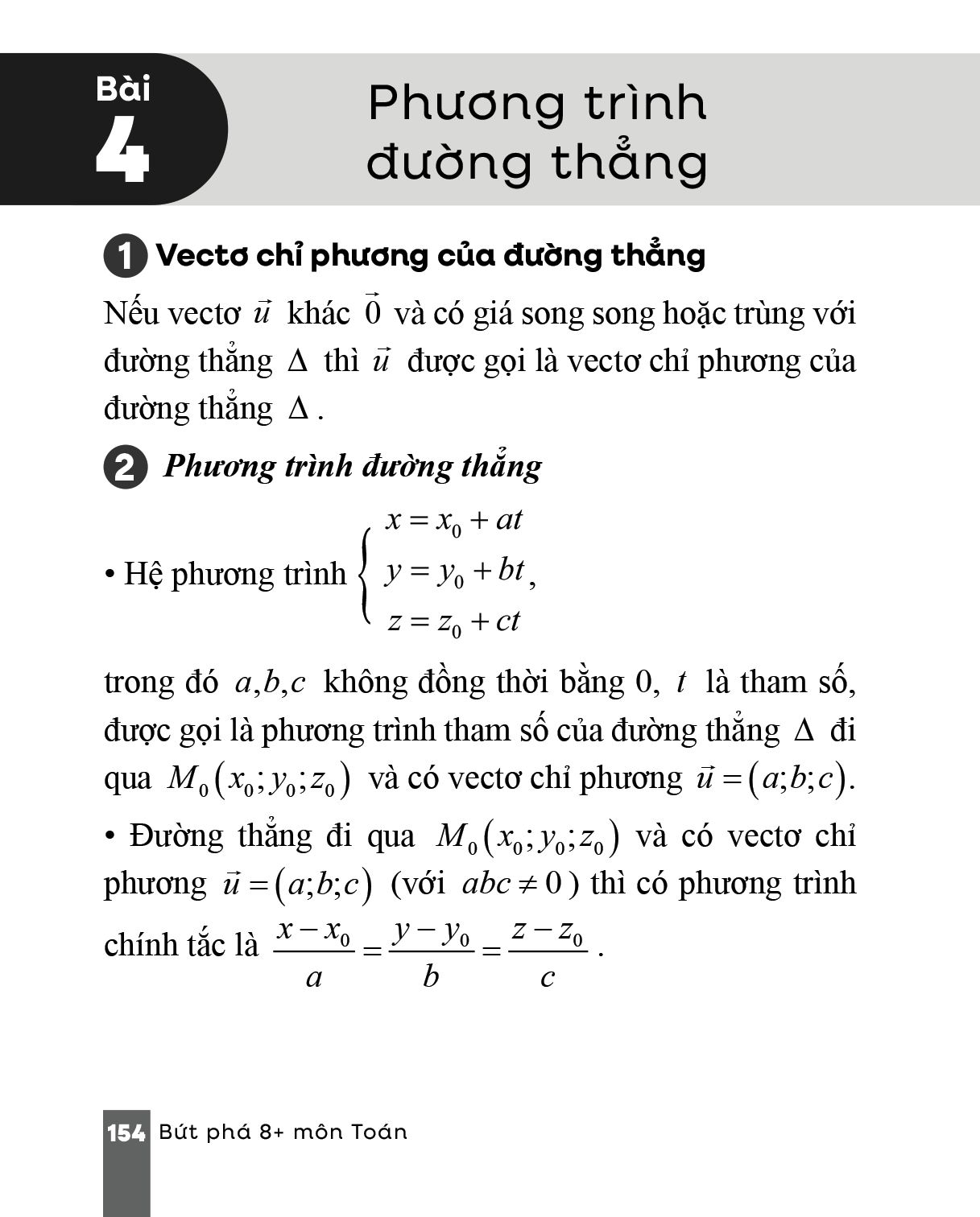 Bứt Phá 8+ Môn Toán - Tổng Ôn Kiến Thức Và Bài Tập Có Lời Giải Chuẩn Cấu Trúc Đề Thi THPT Quốc Gia - Dành Cho Học Sinh THPT - Ảnh 9