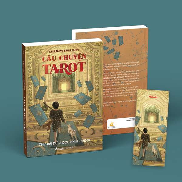 Cau Chuyen Tarot -	78 La Bai Duoi Goc Nhin Reader - Tang Kem Bookmark 2 Mat