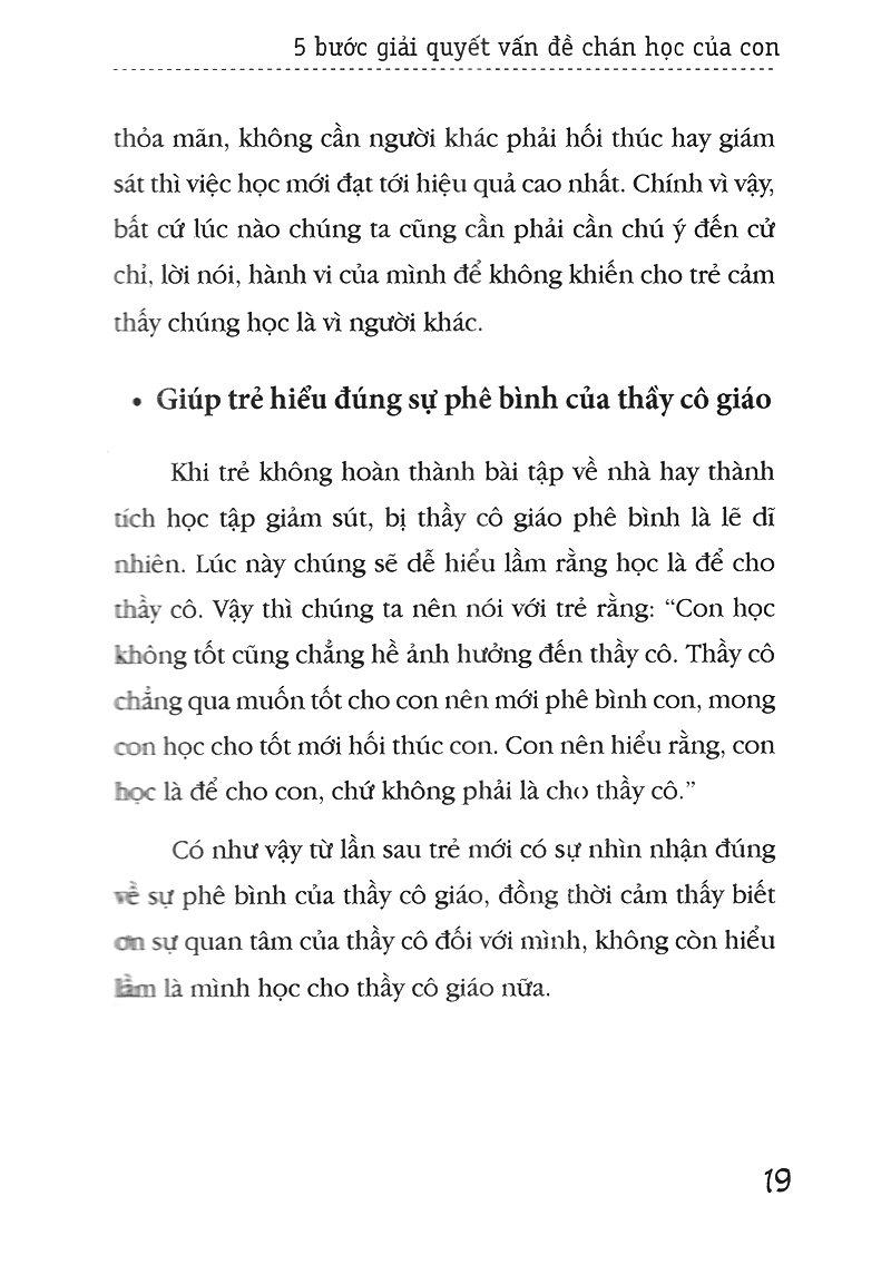 cha mẹ phải làm gì khi con không thích học - 5 bước giải quyết vấn đề chán học của con - Ảnh 8