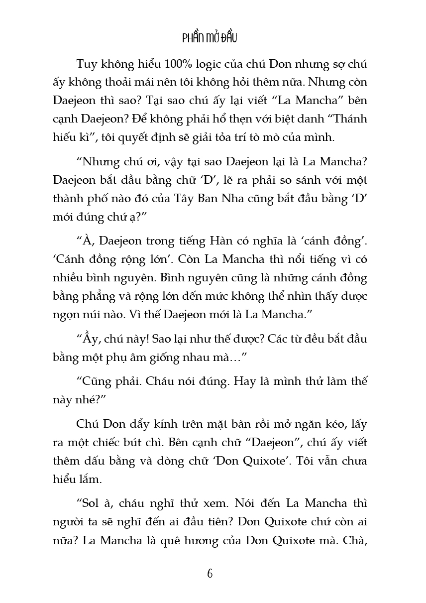 Chàng Don Quixote Của Tôi - Ảnh 5